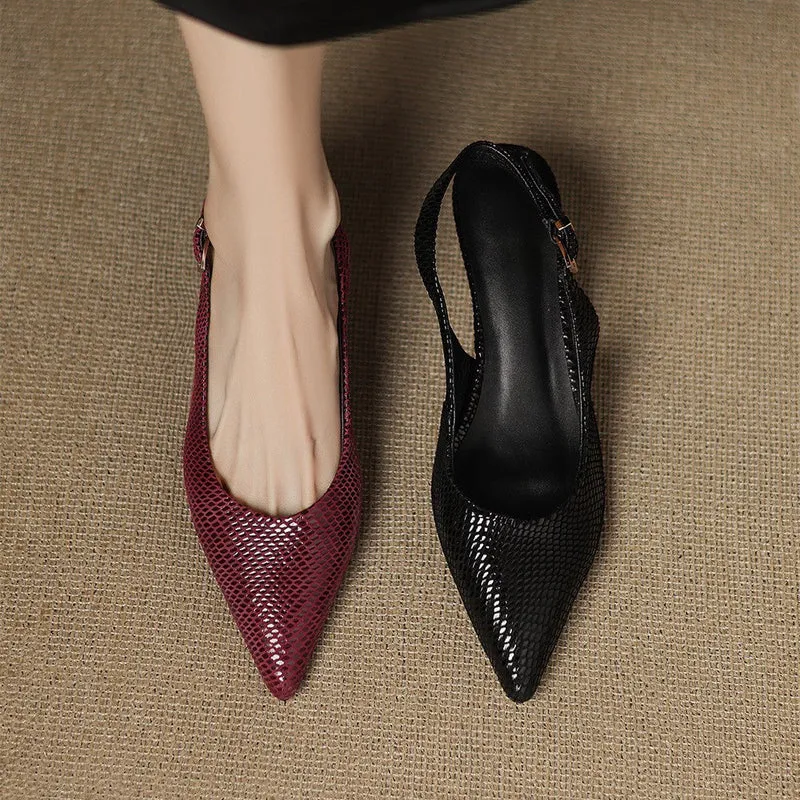 Céliane Spitzleder Slingback-Pumps