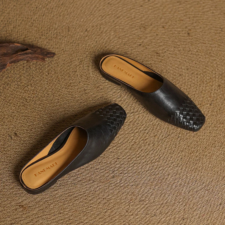 Viola Echtes Leder Mules