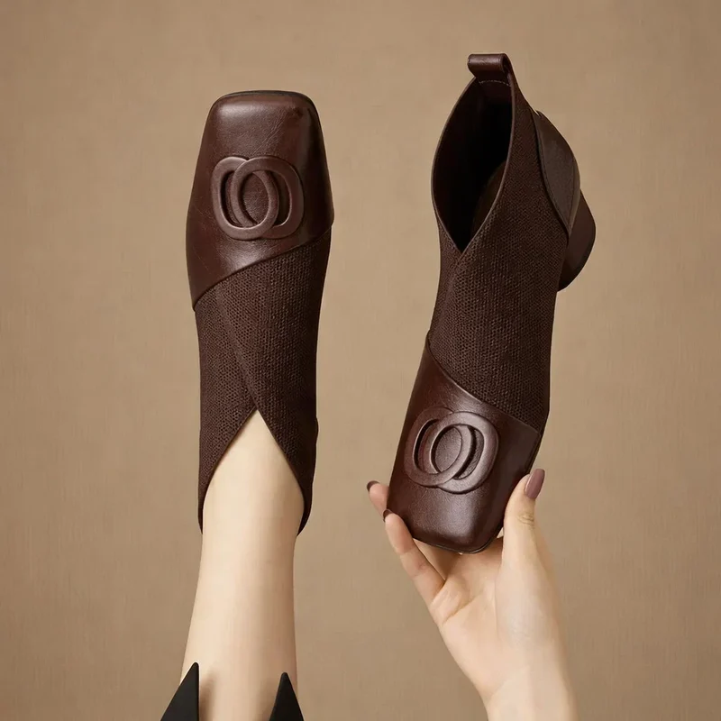 Opium Lederstiefel