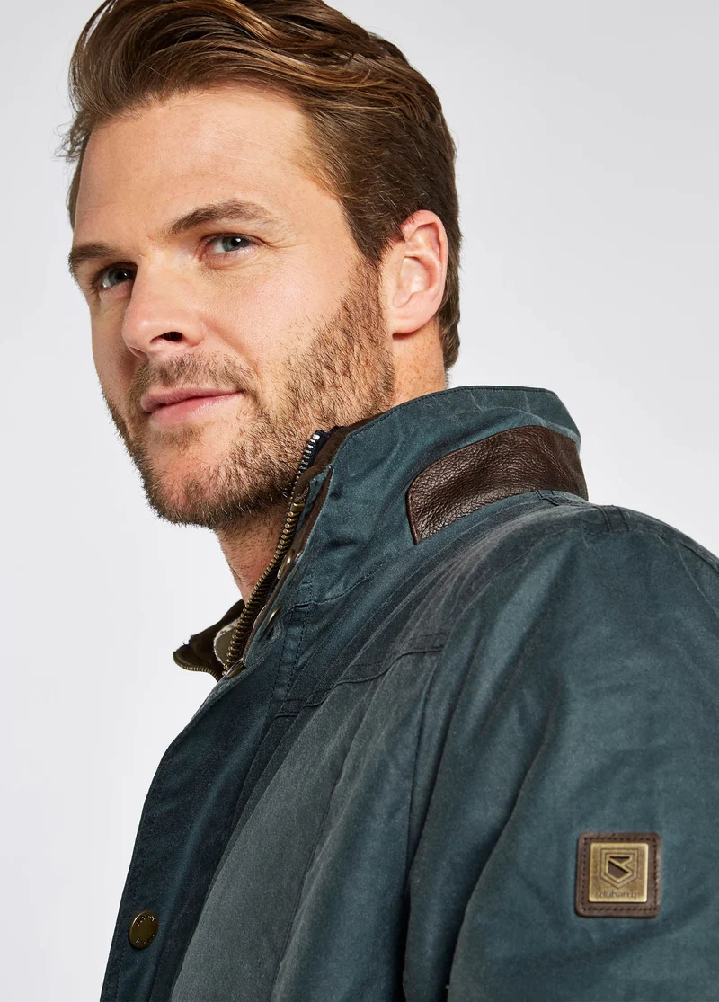 Carrickfergus Wachsjacke - Dark Pebble