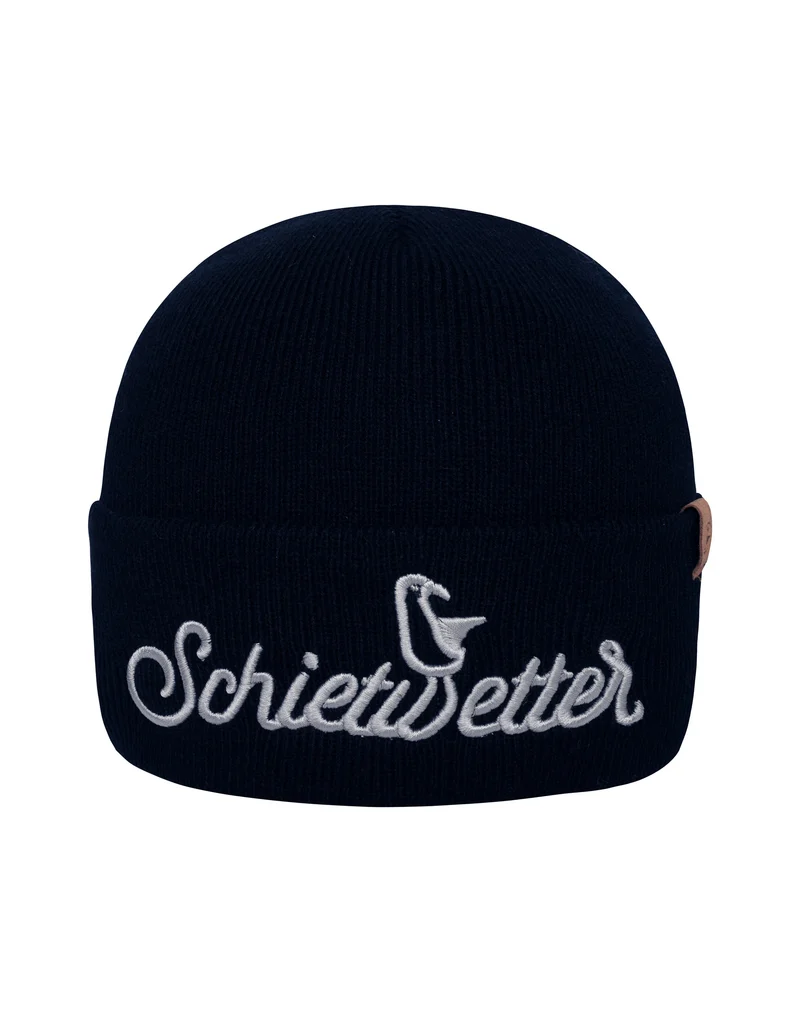 Mütze Schietwetter 3DStickung
