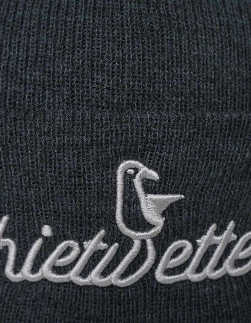 Mütze Schietwetter 3DStickung