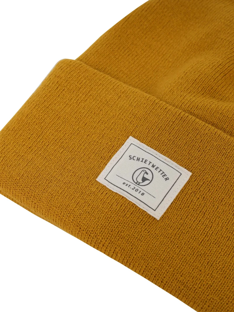 Mütze Strandgut Print Label Fi