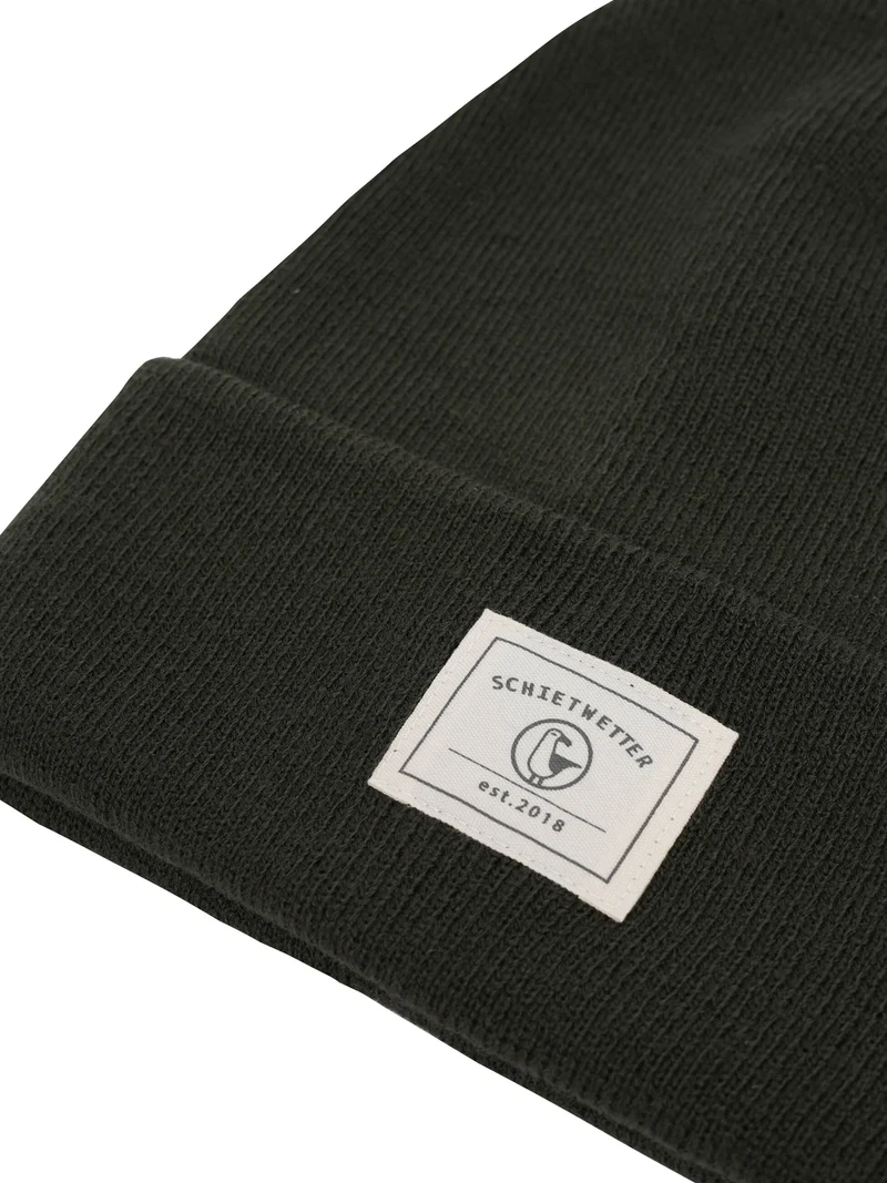 Mütze Strandgut Print Label Fi