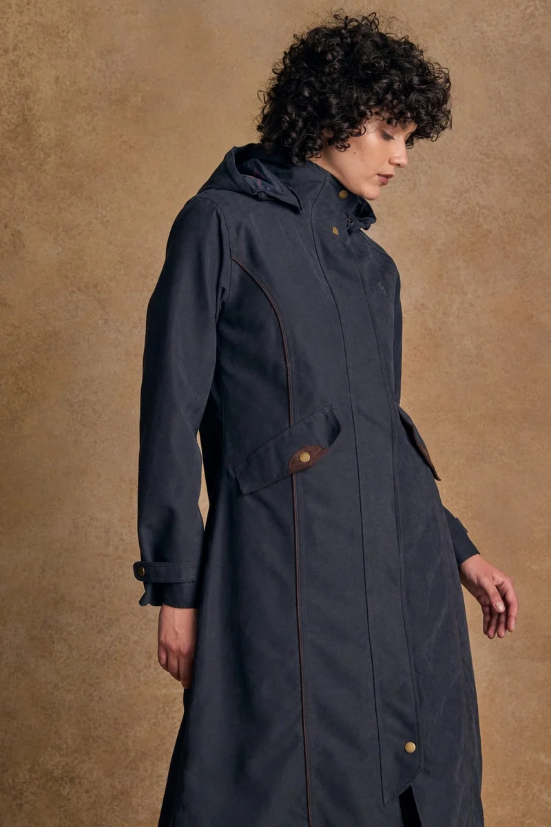 Erin Waterproof Coat - Navy