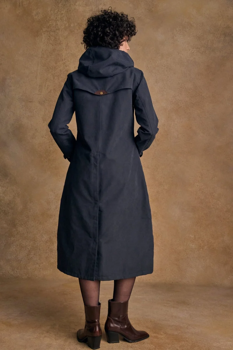 Erin Waterproof Coat - Navy