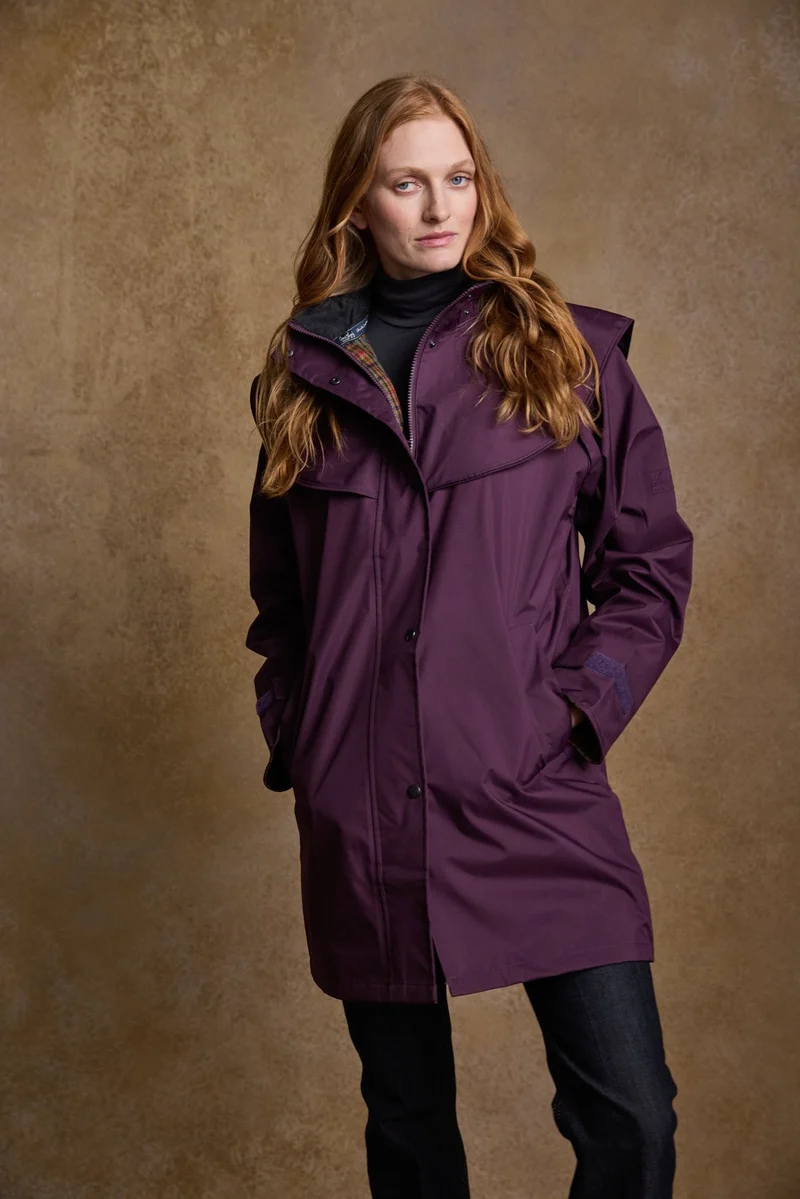 Cotswold Waterproof Jacket - Blackberry