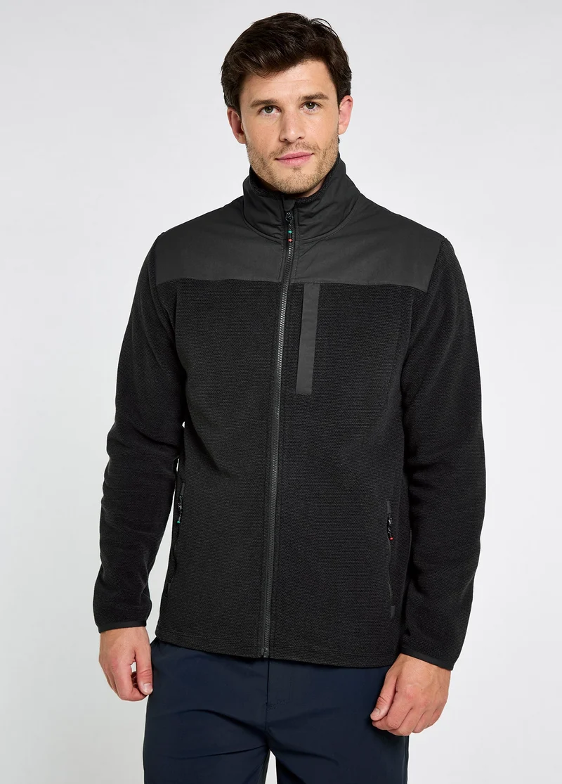 Lucia Herren Fleecejacke - Graphite
