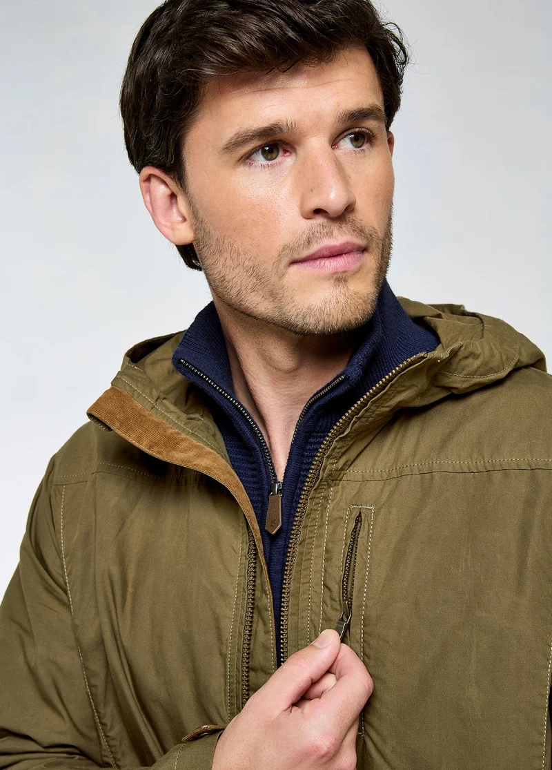 Larkfield Wachsjacke - Dusky Green