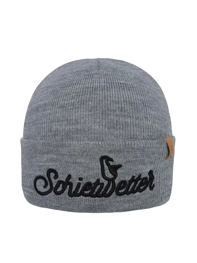 Mütze Schietwetter 3DStickung