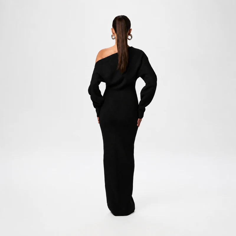 Tahlia - Stilvolles Maxikleid mit einseitigem Träger