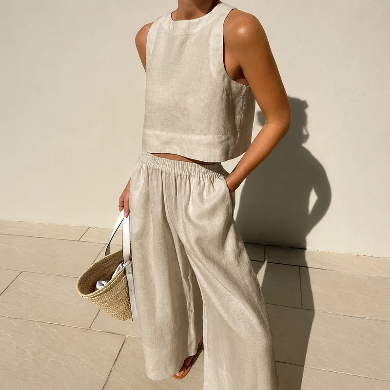 Thelma - Bequemes und Entspanntes Hosen-Set