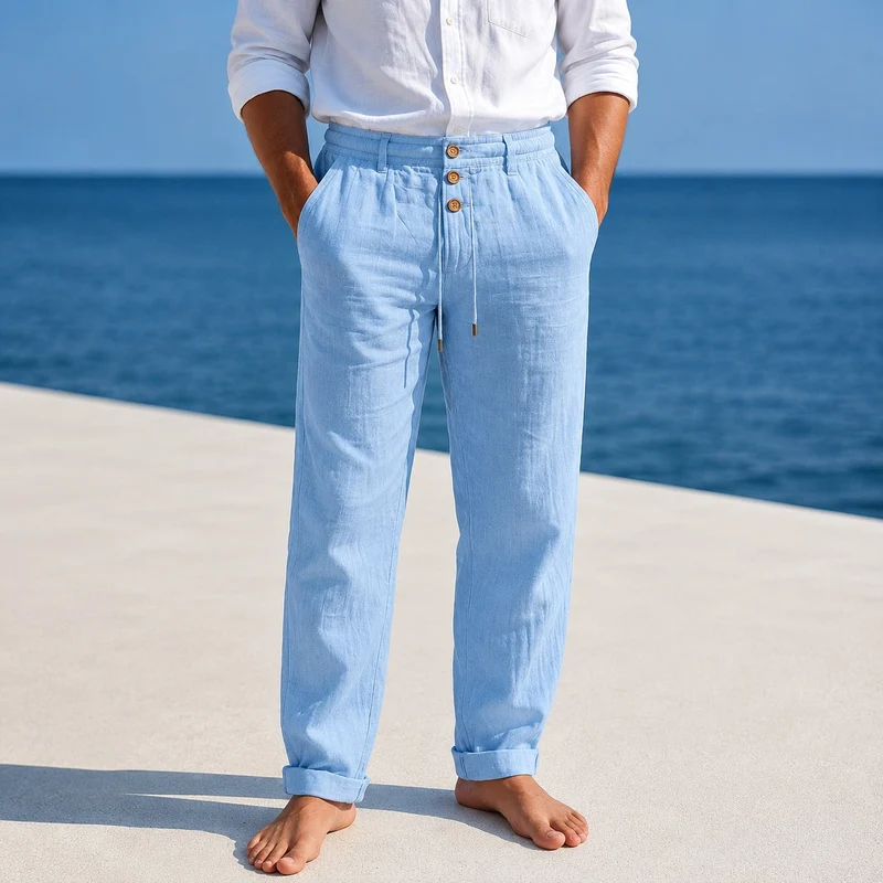 Austin - Leichte Hose mit Schnurzug