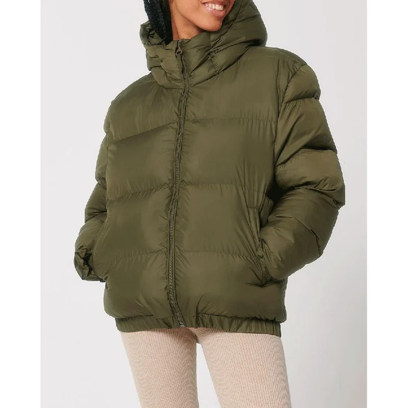 Unisex Winter Steppjacke dick gefüttert
