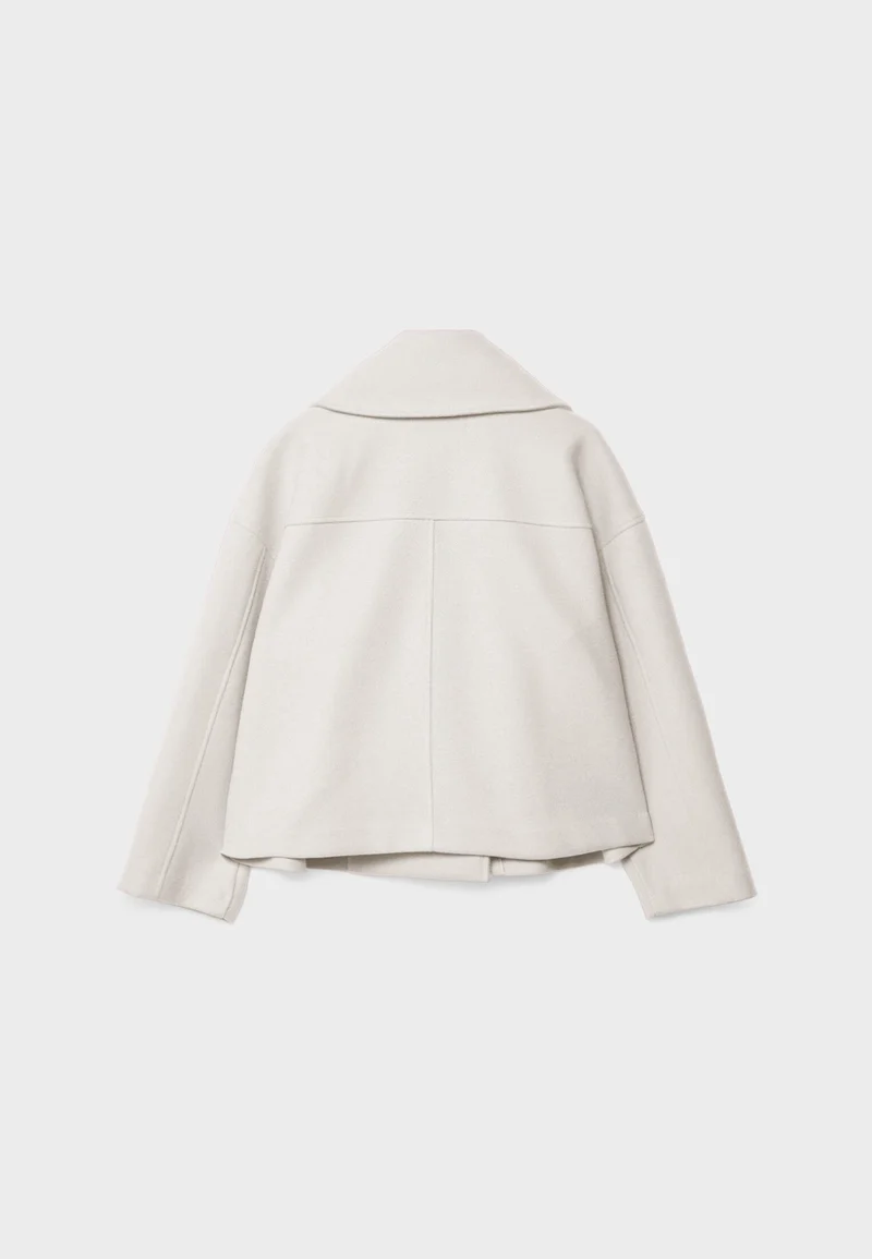 Eleganter Damen Zweireihiger Kurzmantel