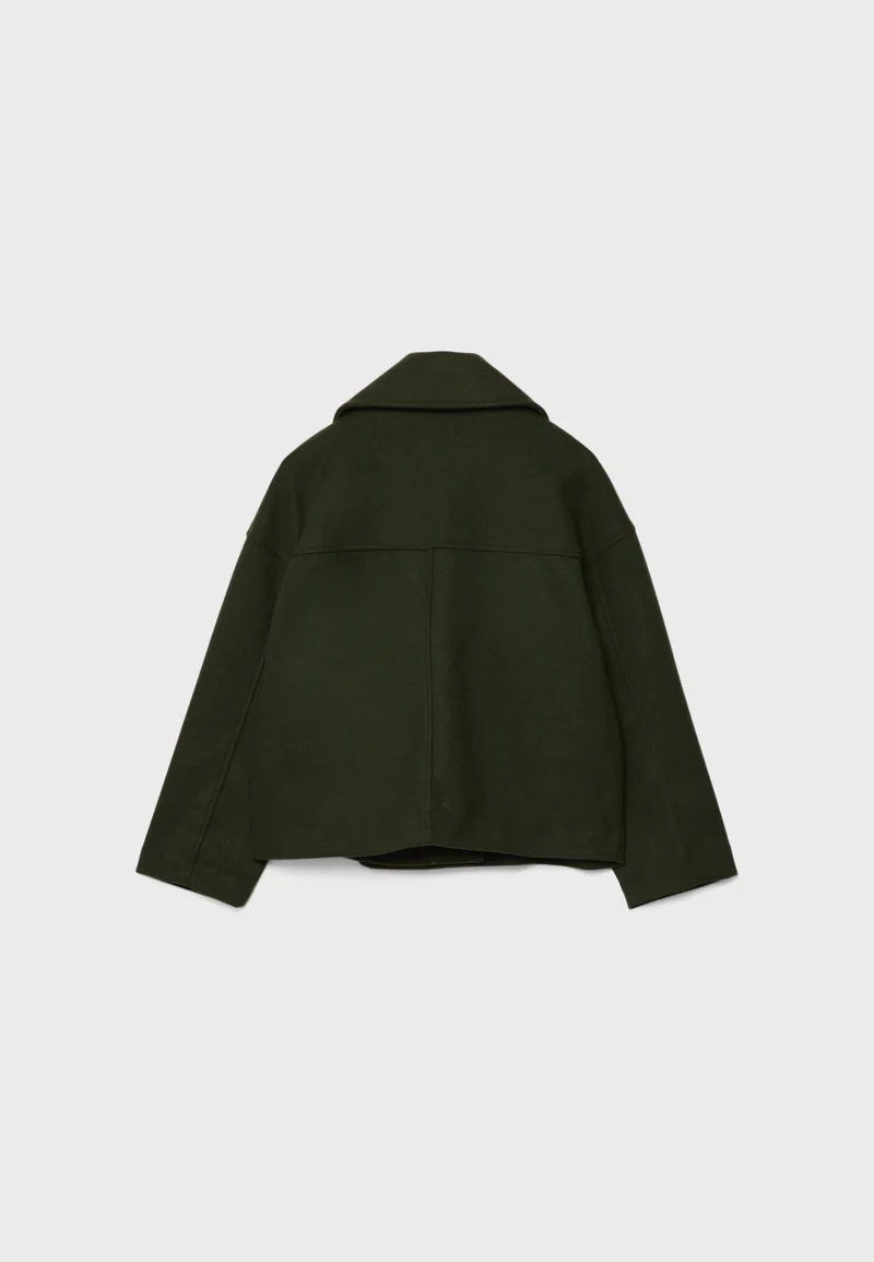 Eleganter Damen Zweireihiger Kurzmantel