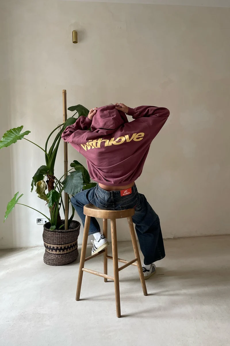 Unisex bedruckter Hoodie