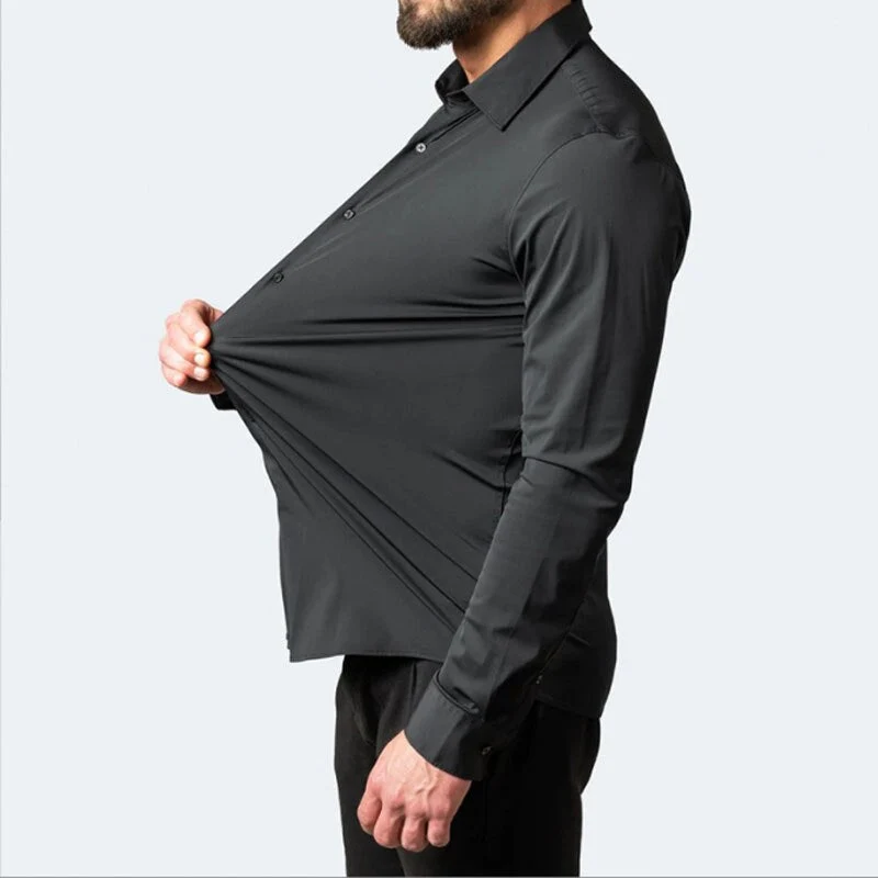 Leichtes Stretch Langarmshirt
