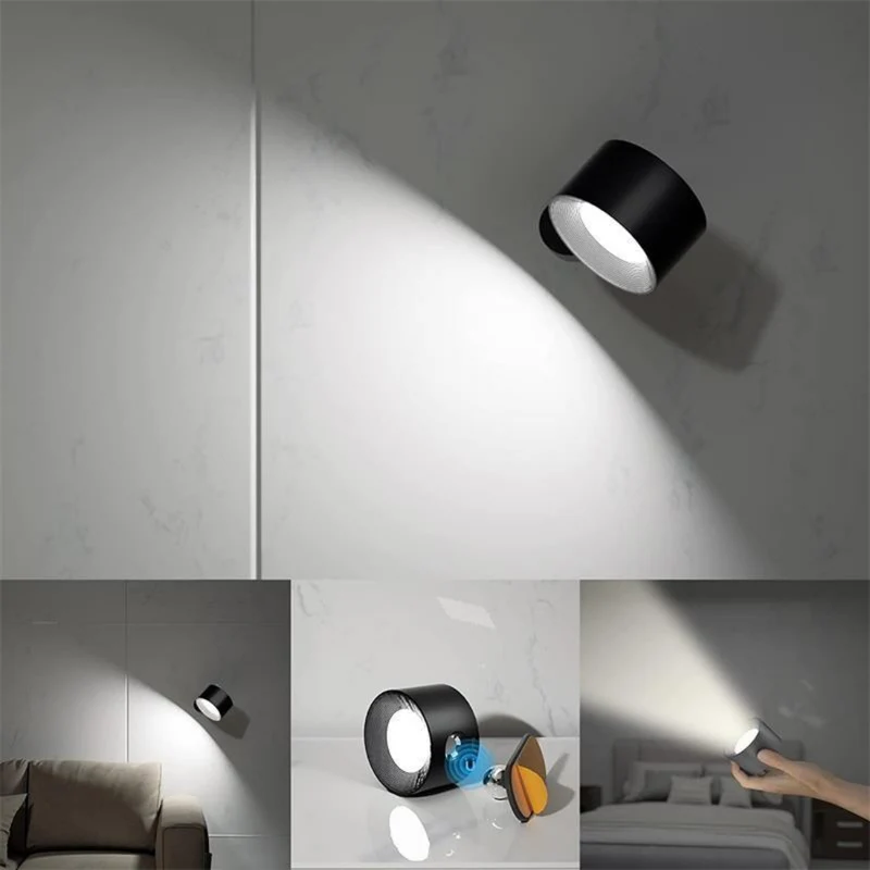 Lumiflex - Kabellose 360°-Wandleuchte