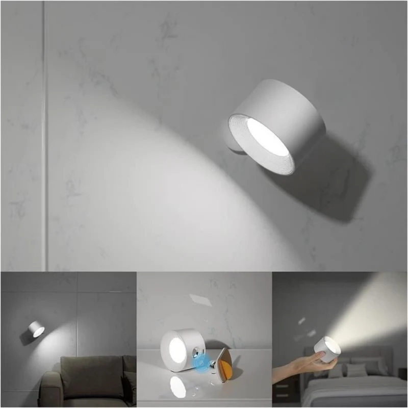Lumiflex - Kabellose 360°-Wandleuchte