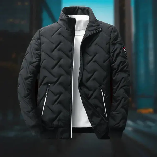 Stilvolle Puffer-Jacke für Herren