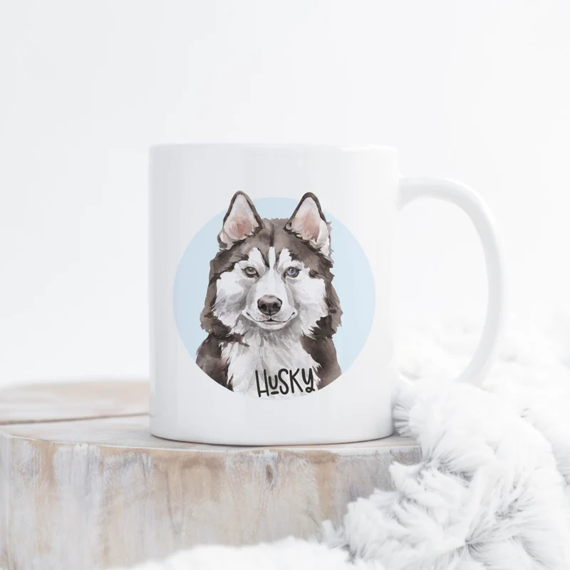 Hrnek - Husky