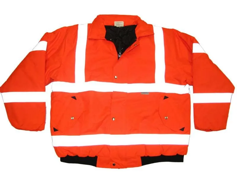 Terrax Warnschutz-Jacke Herren Übergröße 3XL-7XL, Orange