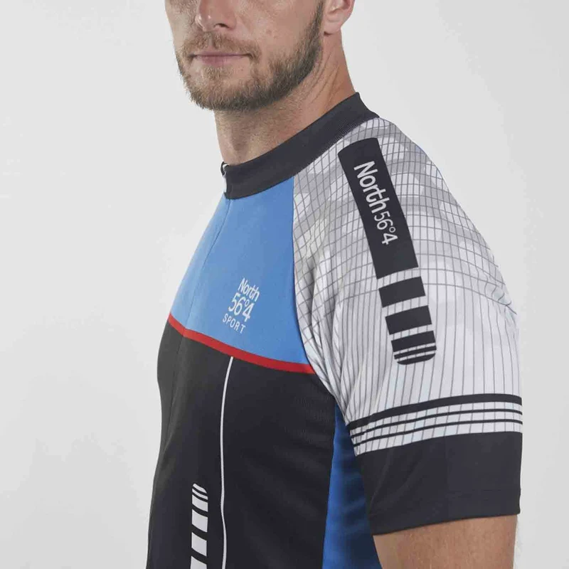 Allsize Fahrradtrikot Funktions T-Shirt in Übergröße
