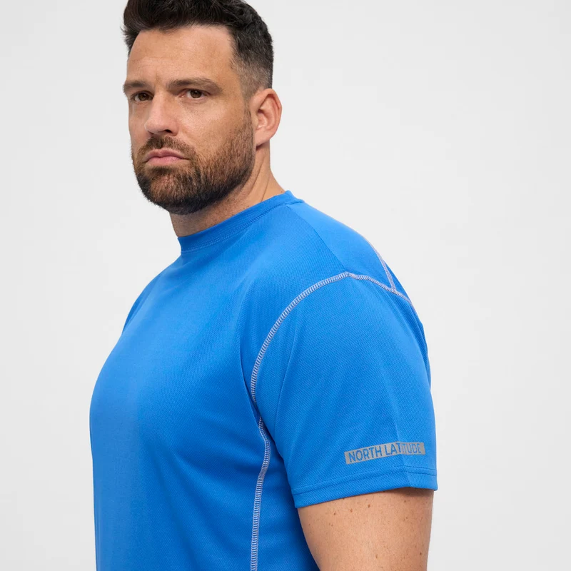 Allsize Funktions T-Shirt Übergröße Herren – Atmungsaktiv