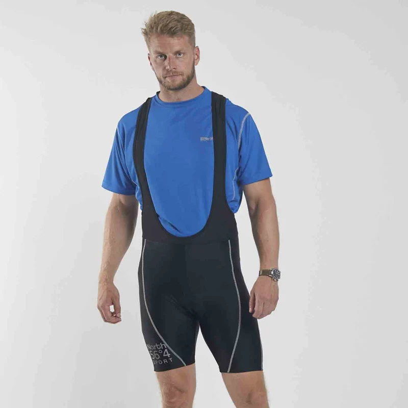 Allsize Radlerhose Herren Übergröße mit Trägern
