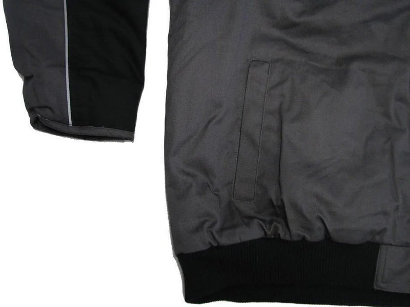 BigTiger Arbeitsjacke Herren Übergröße 3XL-10XL, Grau
