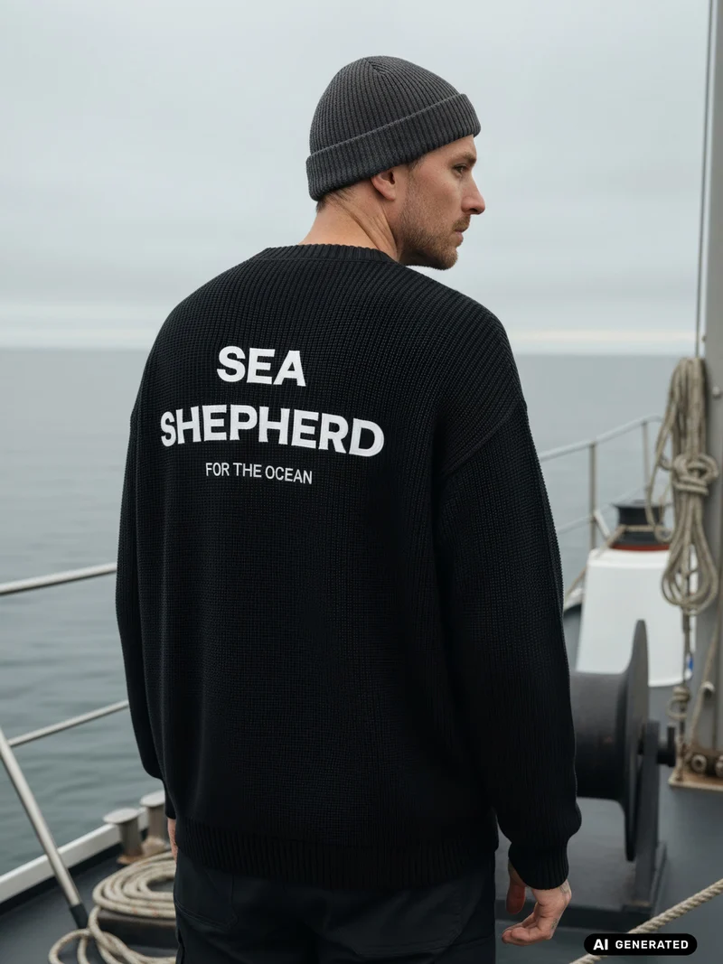 Unisex Strickpullover Jolly Roger