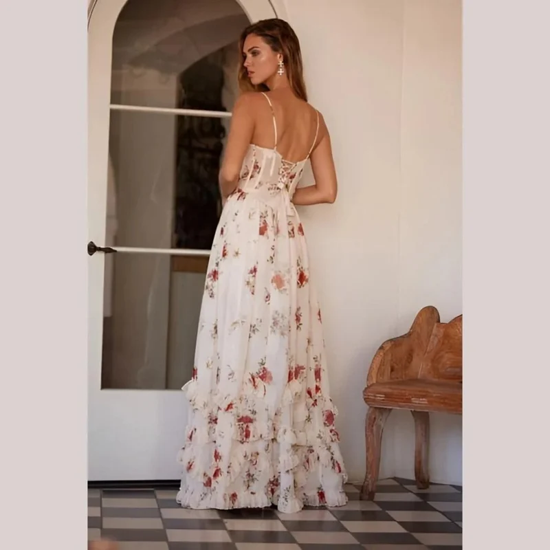 Sonja | Midikleid mit Blumenmuster