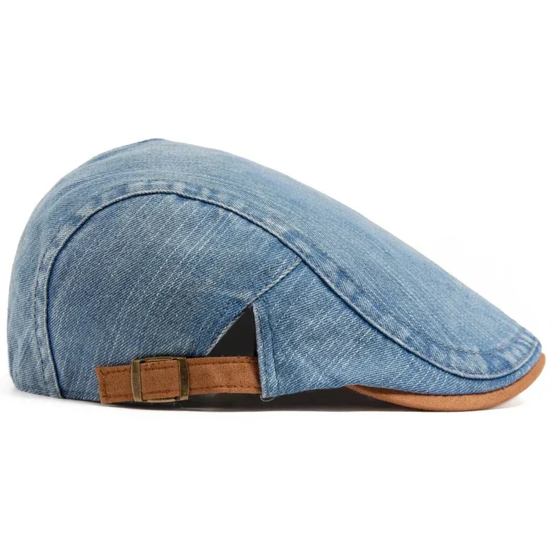Klaus™ - Klassische Denim-Schiebermütze