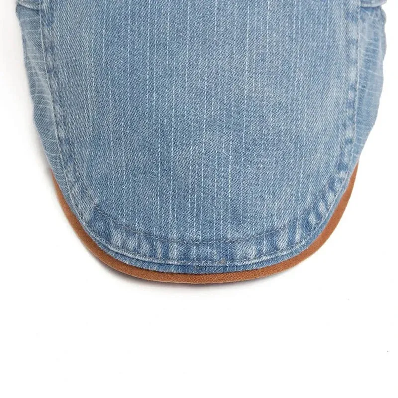 Klaus™ - Klassische Denim-Schiebermütze