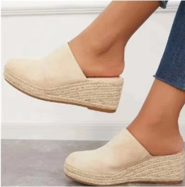 Becky™ - Orthopädische Keil-Mulesandalen
