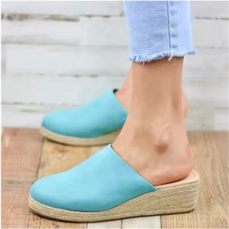 Becky™ - Orthopädische Keil-Mulesandalen
