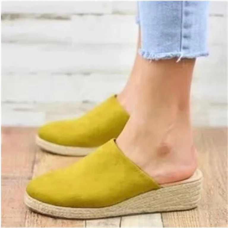 Becky™ - Orthopädische Keil-Mulesandalen