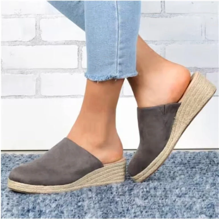 Becky™ - Orthopädische Keil-Mulesandalen