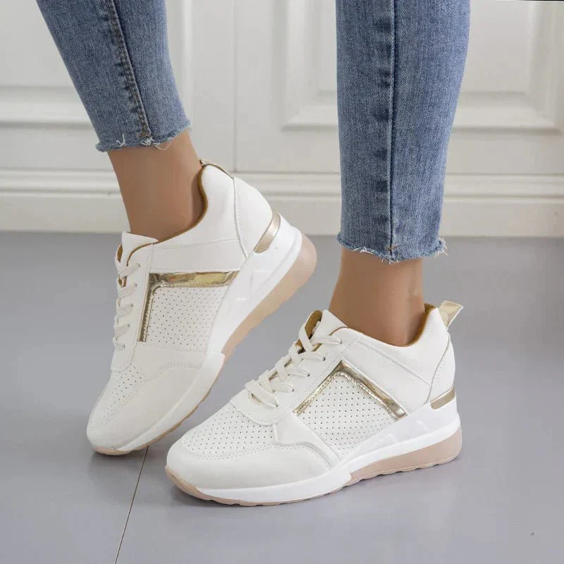 Loren™ - Gepolsterte Wedge-Sneaker