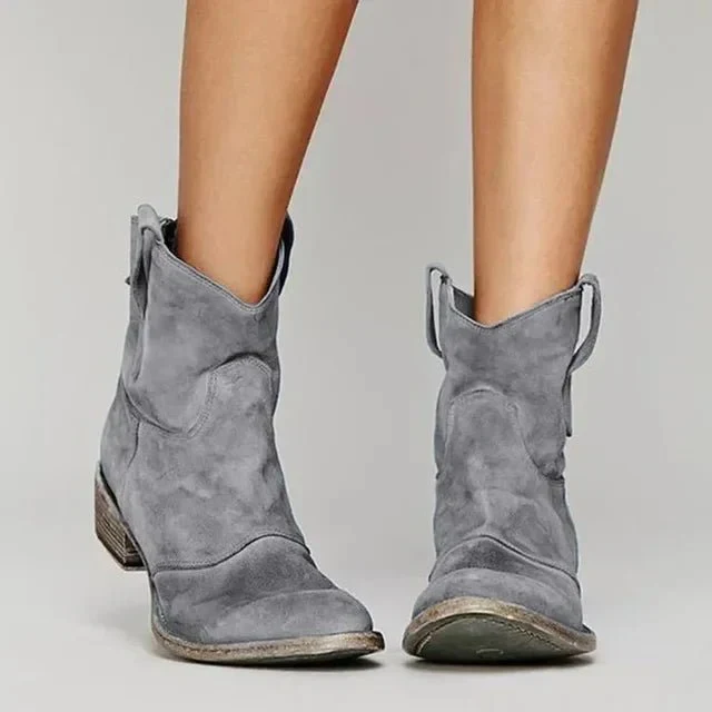 Kamelie™ - Stylische Cowboy-Stiefel