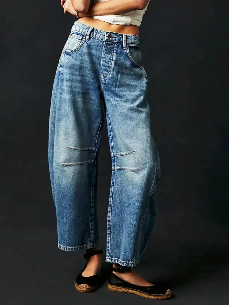 Dani™ - Schicke Barrel Jeans
