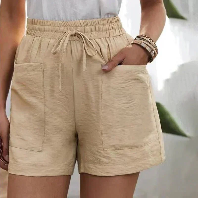 Alani™ - Mühelos Leinenmischung Shorts
