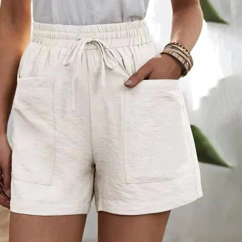 Alani™ - Mühelos Leinenmischung Shorts