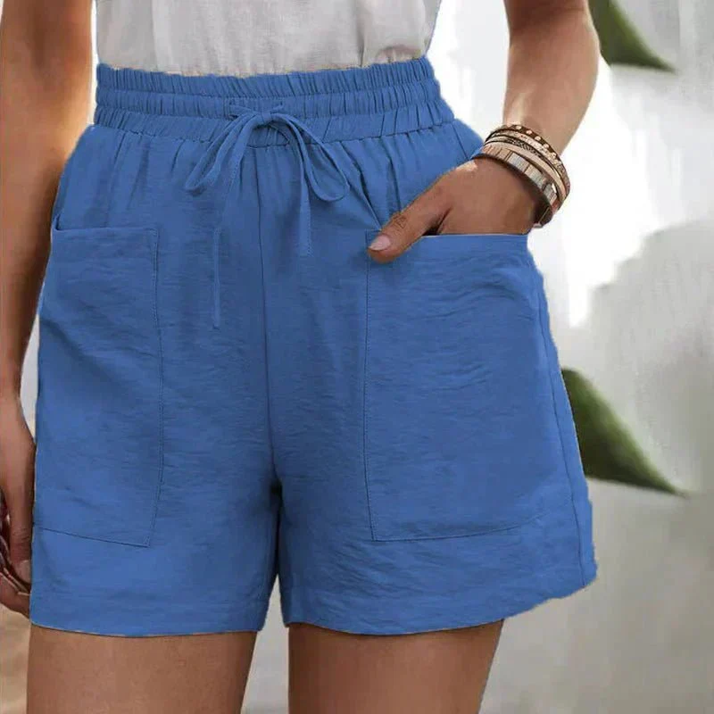 Alani™ - Mühelos Leinenmischung Shorts