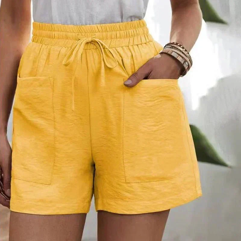 Alani™ - Mühelos Leinenmischung Shorts