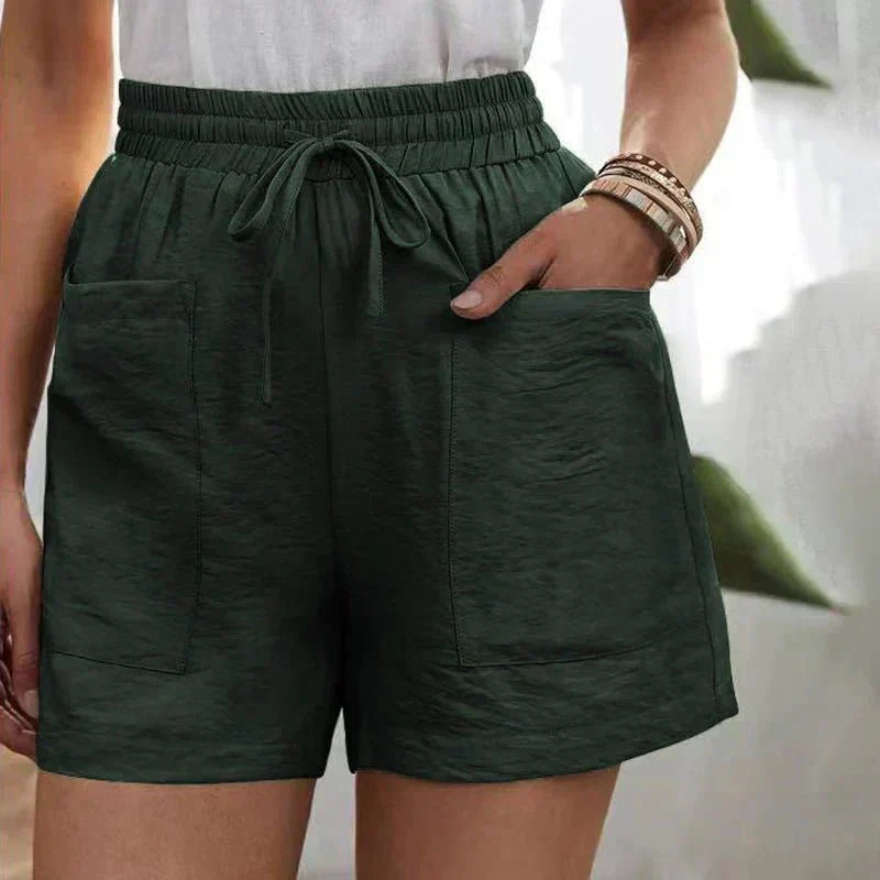 Alani™ - Mühelos Leinenmischung Shorts