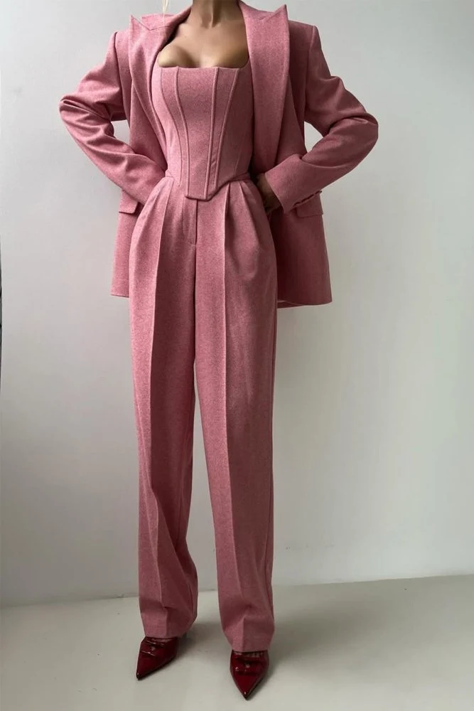 Hannah™ - Drei-teiliger Anzug mit doppelreihigem Blazer