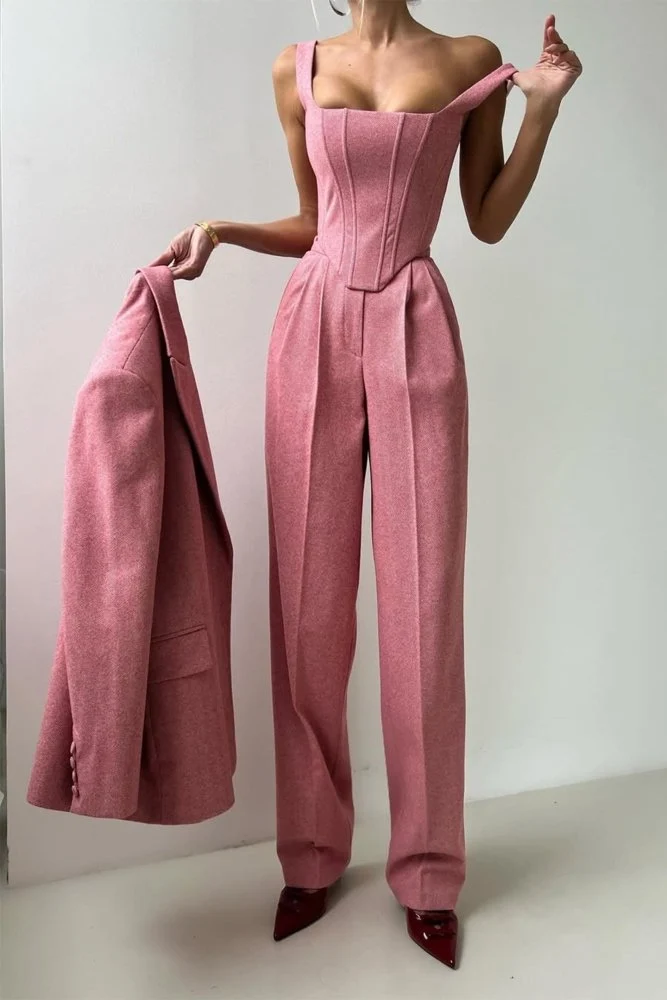 Hannah™ - Drei-teiliger Anzug mit doppelreihigem Blazer