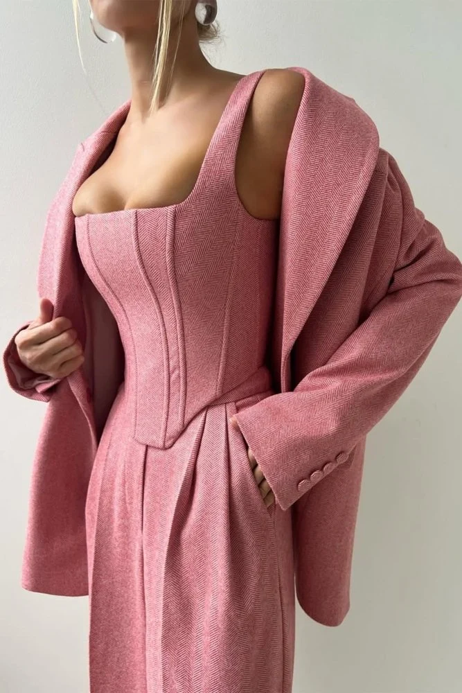 Hannah™ - Drei-teiliger Anzug mit doppelreihigem Blazer